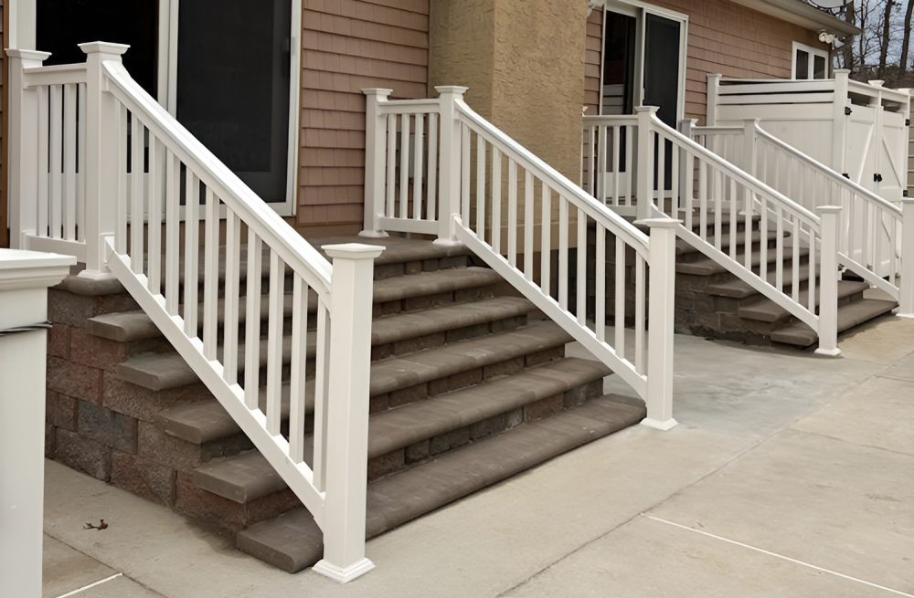 Custom Vinyl Hand Railing in Galloway, NJ