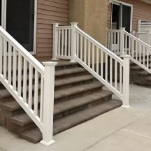 Custom Vinyl Hand Railing in Galloway, NJ