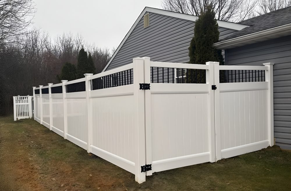 Vinyl Privacy Fence Installation in Evesham, NJ