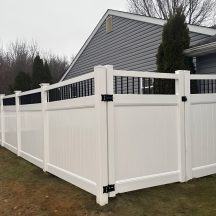 Vinyl Privacy Fence Installation in Evesham, NJ