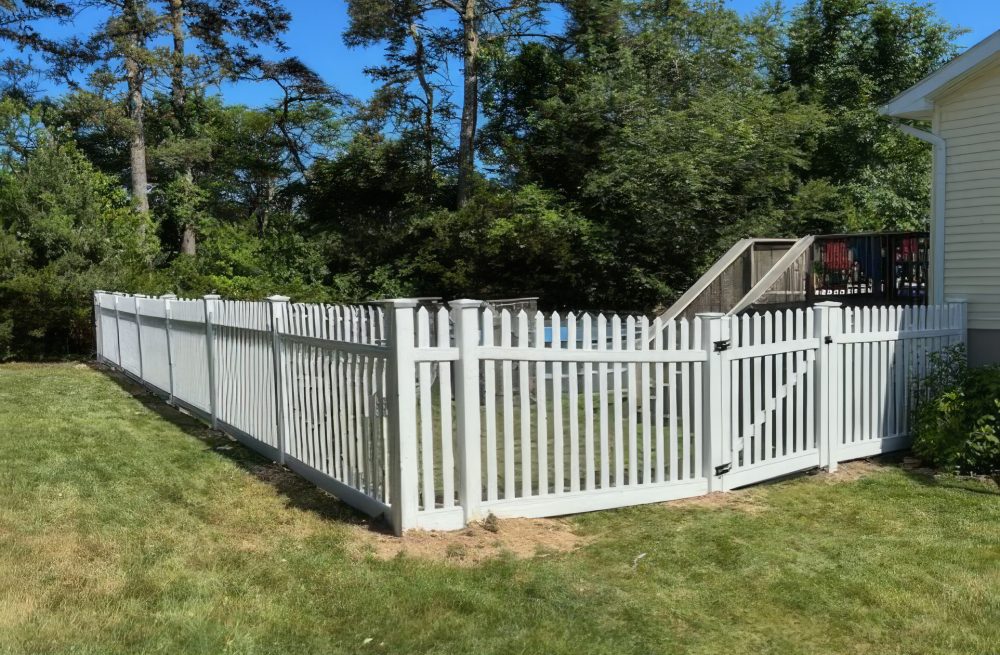 Vinyl Picket Fence Installation in Galloway, NJ